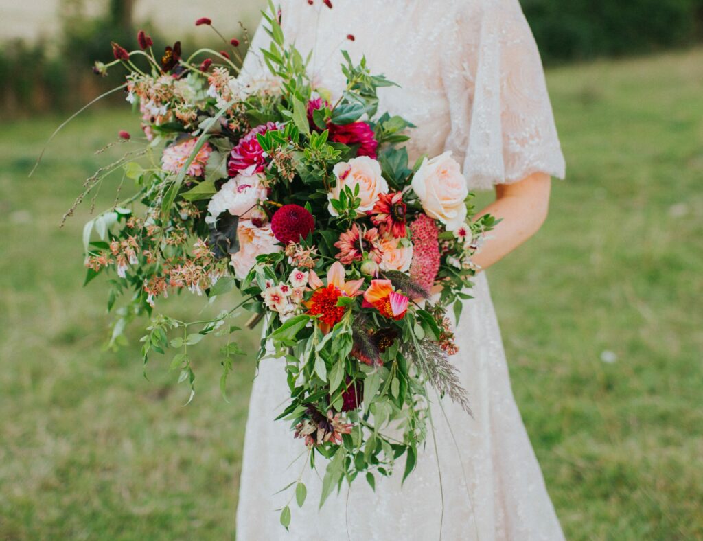 DIY Wedding Flowers with Little Garden