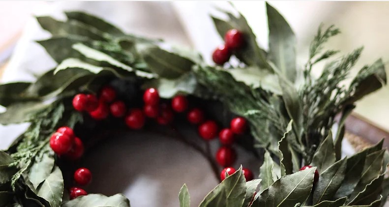 Christmas Wreath Making With Slow Goose Flowers in Hampshire