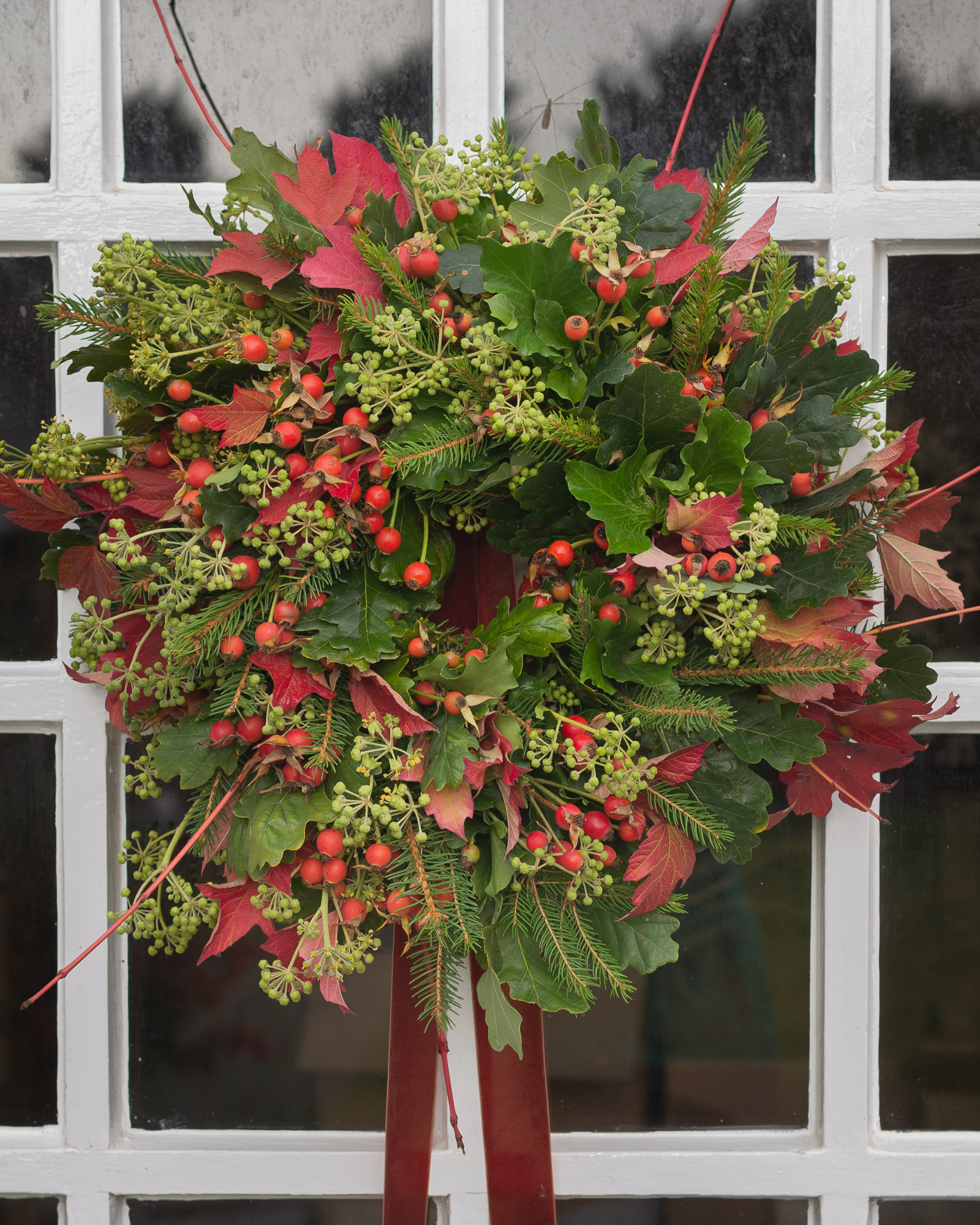 Christmas Wreath Making with Flower & Farmer, Northamptonshire