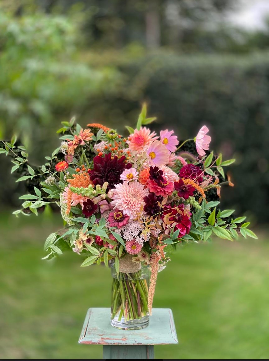 Create Your Own Hand Tied Bouquet with Alison Down of Boho Flowers in Hertfordshire