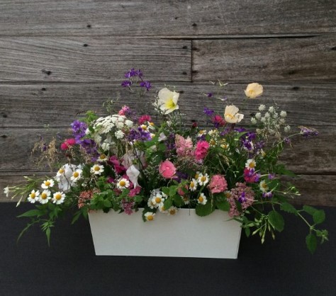 Meadow Flower Box Workshop with The Flower Patch Leicestershire