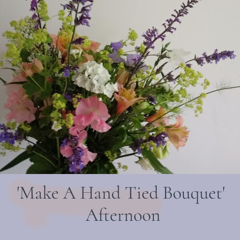 Hand Tied Bouquet Workshop with Galloway Flowers Scotland