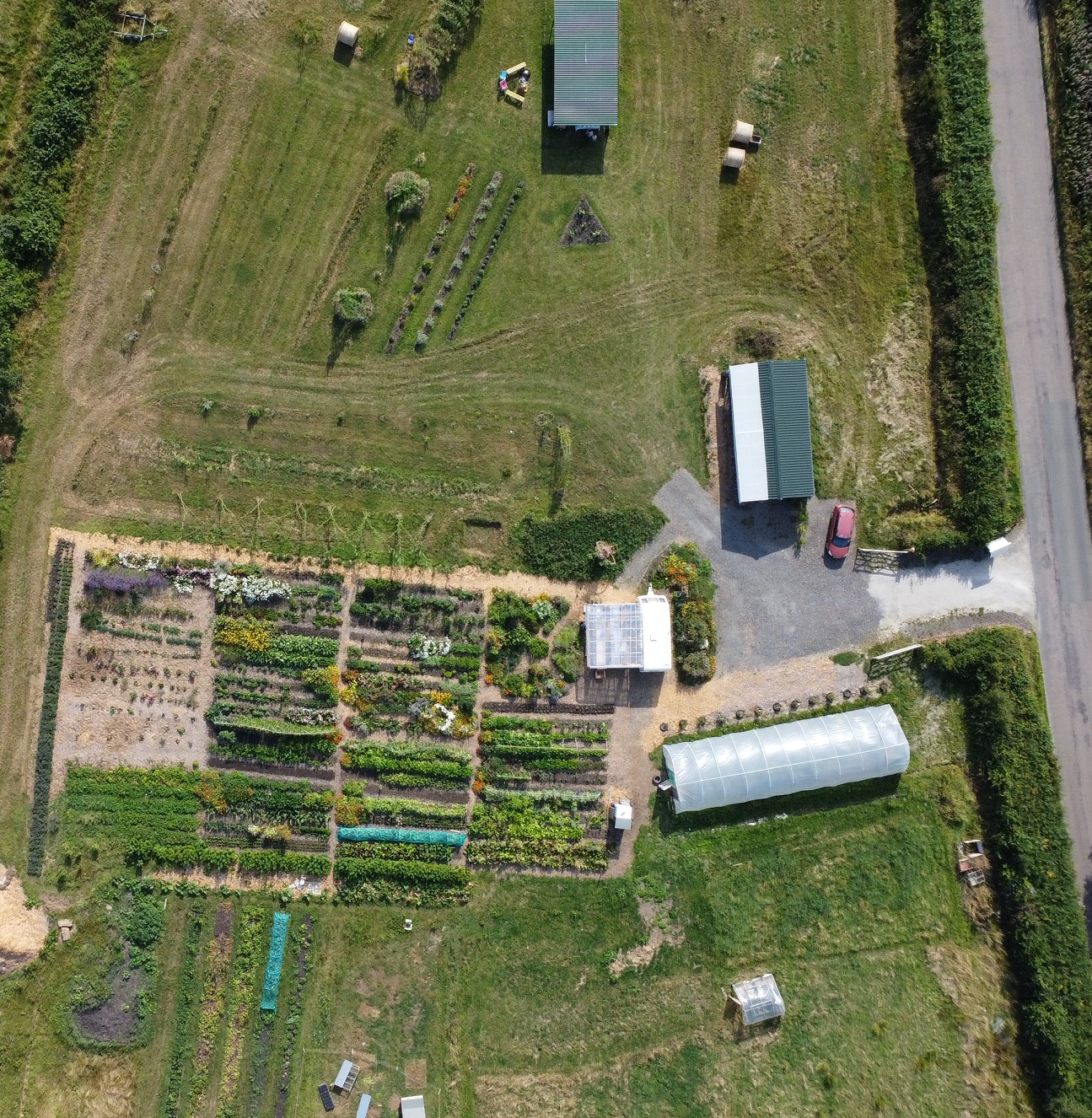 Easy Gardening Using The No Dig Method at Trigon Farm in Devon