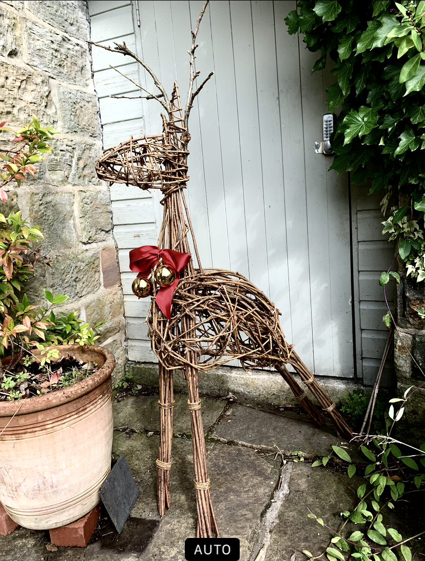 Willow Reindeer Workshop with Cherry Tree Flower Farm