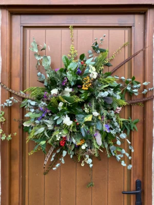 Christmas Wreath Workshop at Kiddal Quarry Farm