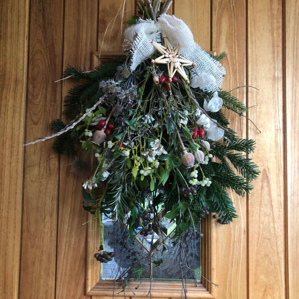 Wild Willow & Bloom Door Swag