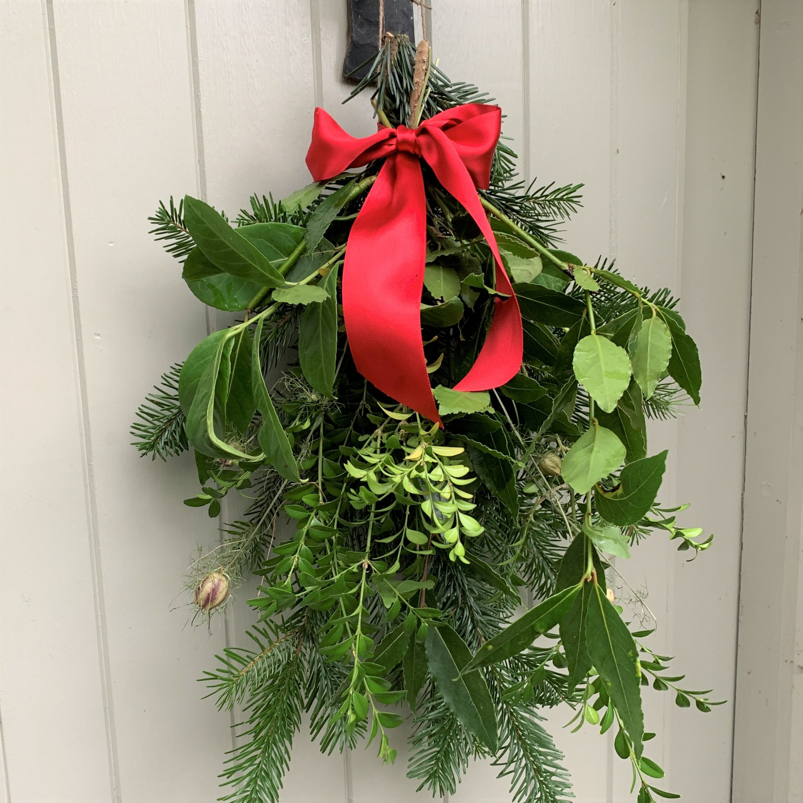 Christmas Door Swag Workshop at Cherry Tree Flower Farm