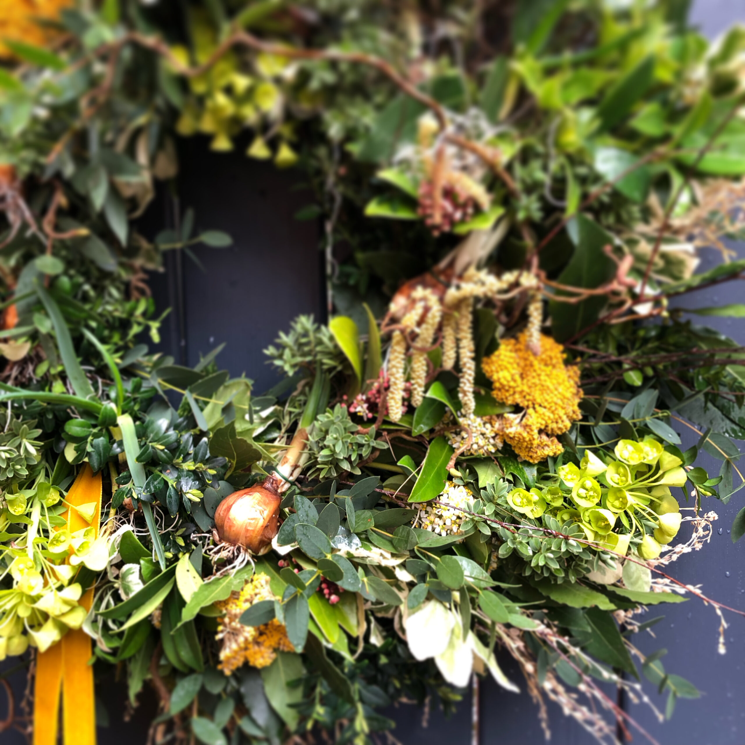 Easter Living Wreath Workshop Alchemilla Floral Designs