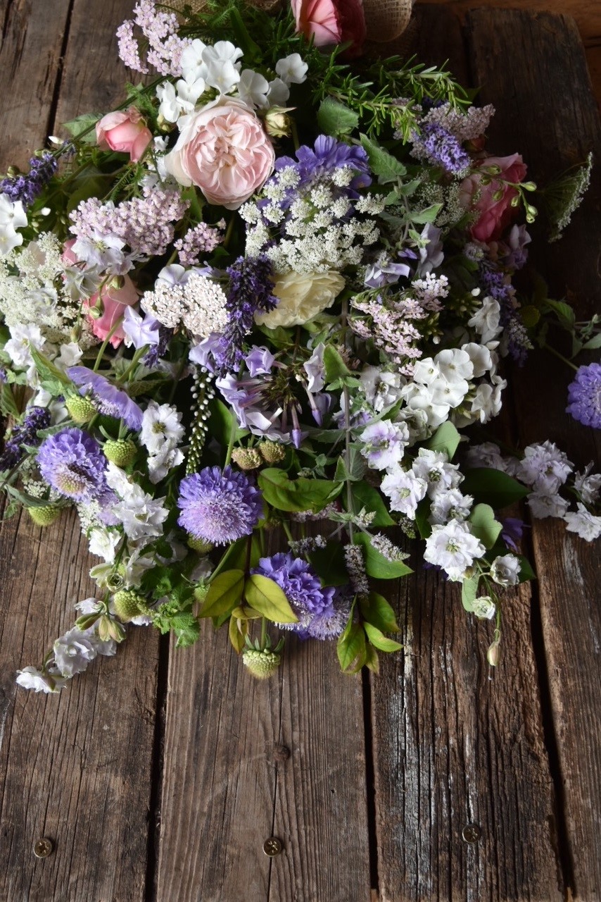 Hand Tied Sheaf by Wendy Paul Organic Blooms