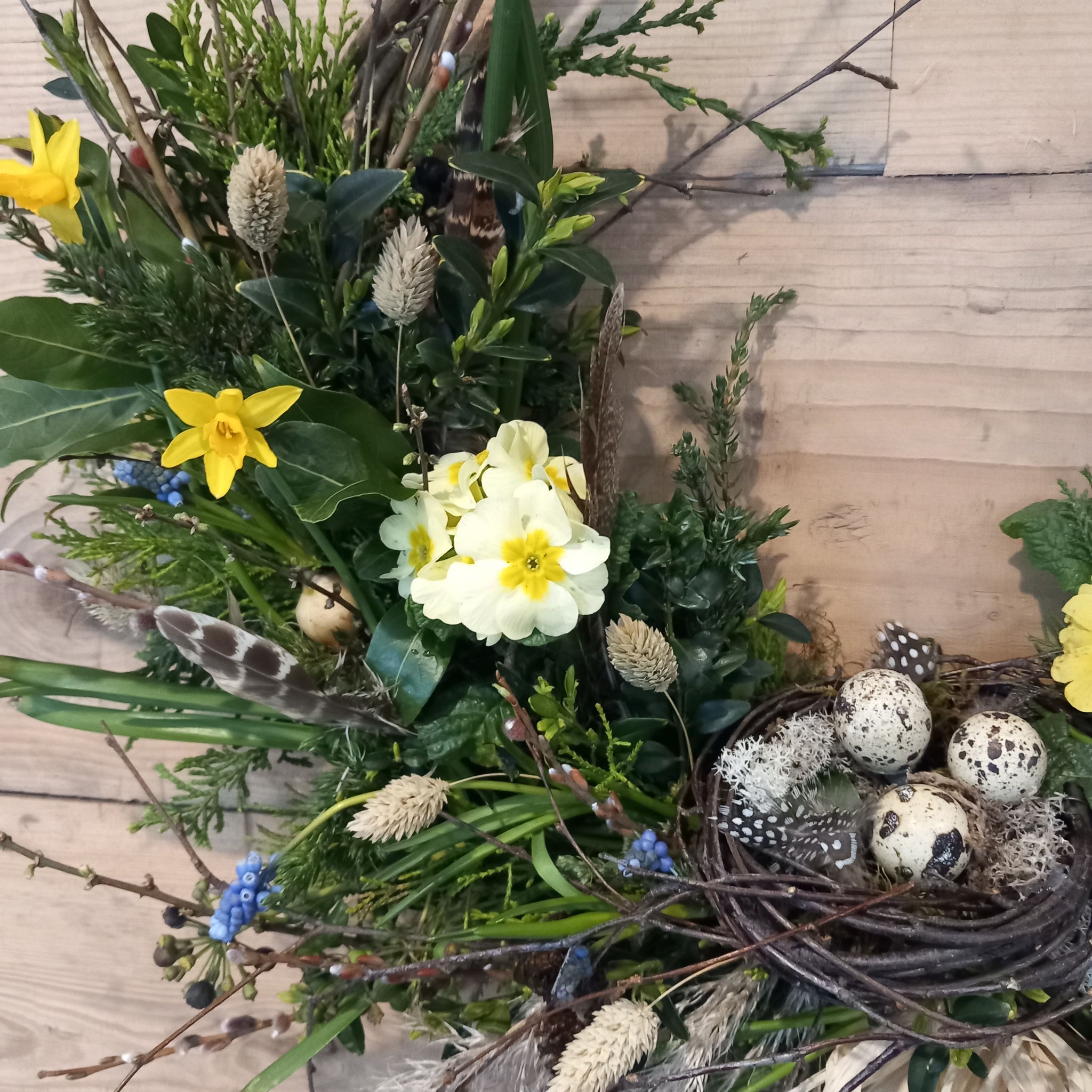 Spring Wreath by Amber Jean Flowers