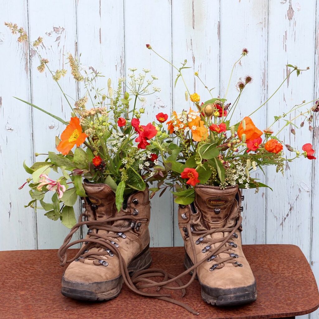 Tuckshop Flowers Boots