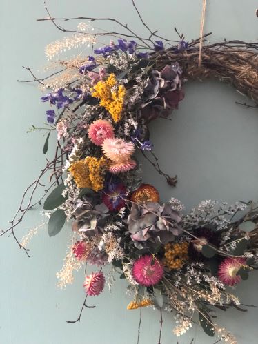 Everlasting Wreath Workshop with Fleece & Flowers