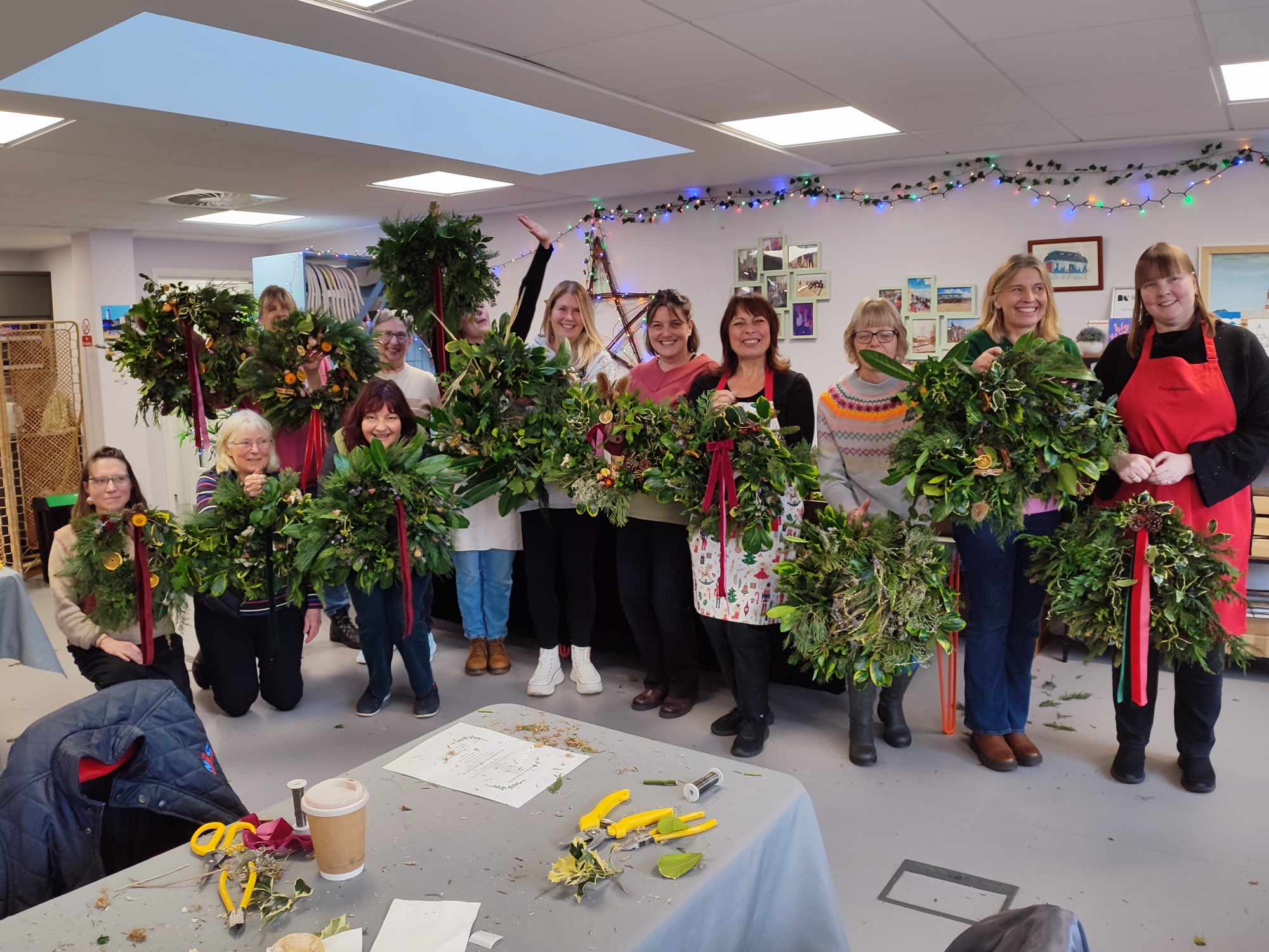 Christmas Wreath Making with Francesca Goodman